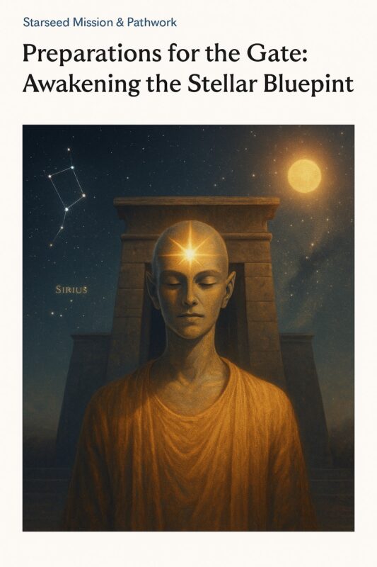 Preparations for the Gate: Awakening the Stellar Blueprint