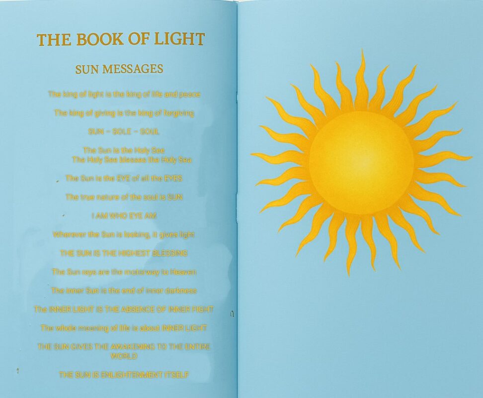 Sun Messages Book of Light